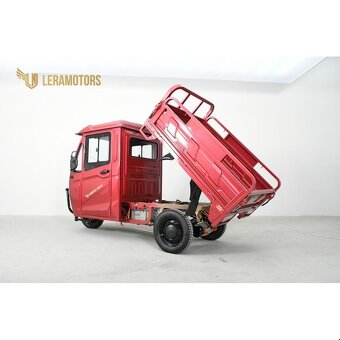 Pracovní tříkolka Leramotors G5, 2000W, červená - 14