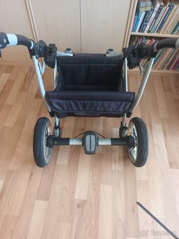 Kočarek Babylux Largo Flowers trojkombinace - 14