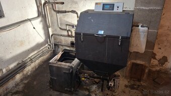 Přestavba kotle Viadrus 5č, na automtcký podavač Benekov - 14