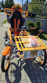 Terénny vozik 2x 1500W 40km/h dojazd 50km pre vozičkárov - 14