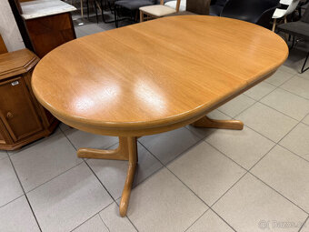 dvakrát set dubový stůl se šesti židlemi - 14