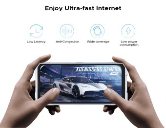 Odolný telefon DOOGEE Blade GT 12+20/256 GB, nový - 14