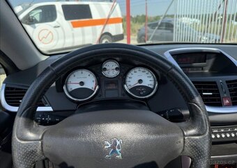 Peugeot 207 1,6 CC HDI KŮŽE,WEBASTO nafta manuál 80 kw - 14