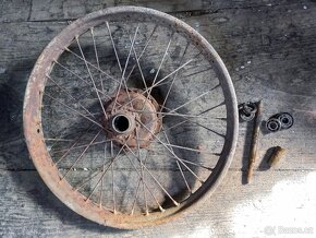 ČZ 125 t - ČZ 125b - Přední kolo - 14