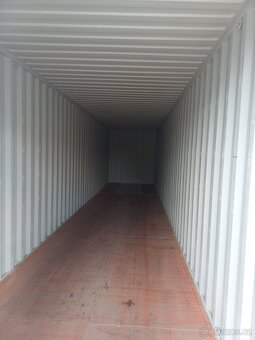 Lodní kontejner 40' HC zánovní, RAL 5010 - 14