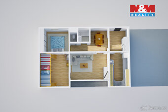 Prodej bytu 3+1, 72 m², Ústí nad Labem, ul. Vinařská - 14