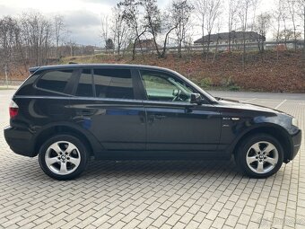 BMW X3 2.0D 4x4 10/2007 ALU, KLIMA, MANUÁL, ČR, NOVÁ STK - 14