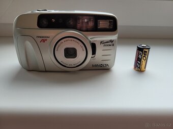 Minolta Family Zoom II, 35-60 mm, baterie, pouzdro - 14