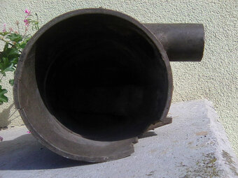 Jawa 250/350 Panelka - kryty řetězu,motoru,výfuky s koleny.. - 14