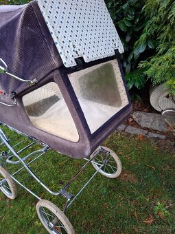 Retro kočárek pro miminko Gesslein č. 2 - 14