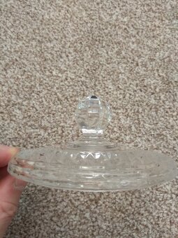 Nová retro skleněná dóza s víkem - Czechoslovakia, 1 250 ml - 14