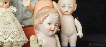 Starožitné porcelánky A.M, Heubach, Kewpie, K+W... - 14