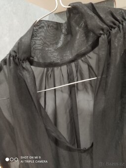 Černa dámská sifonova tunika. Pietro Filipi selection. - 14