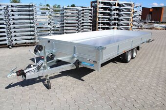 Přívěs MARTZ GT 500 3500kg valník, alu podlaha, ná - 14