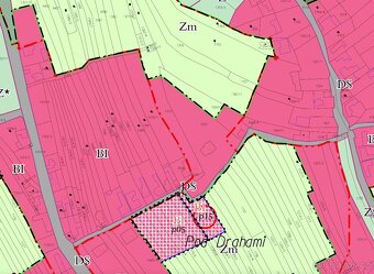 Pozemek o výměře 2 455 m² v klidné lokalitě u lesa - 14