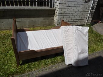 Ikea ATELES rostoucí postel 130-200 x 80 cm, masiv - 14