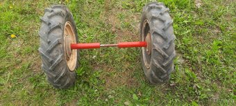 Vyorávač brambor, kola ,osy ,Motor Jikov, příslušenství. - 14