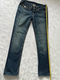 True Religion - dáms. džíny USA, vysoká PC - vel. 28 - 14