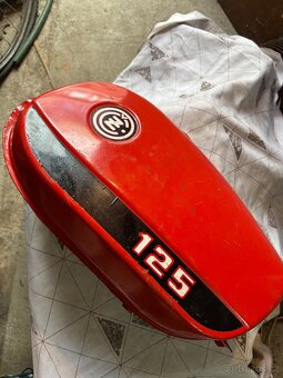 ČT 125/516 nový motor + nádrž - uloženky - 14