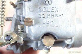 Prodám nový karburátor Solex na VW T2 a vw typ3 a brouk - 14