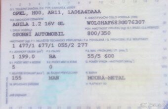 Opel Agila 1,2 16v Combi - 14