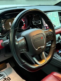 Dodge Durango R/T 5.7 V8 HEMI—2021–4x4—69.000km—červená kůže - 14