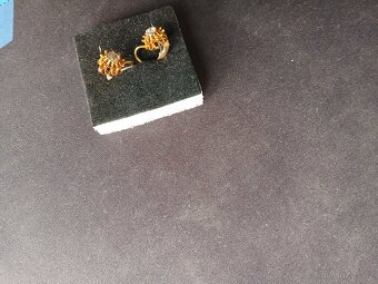 Náušnice zlaté - 14