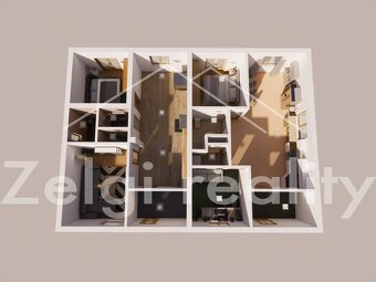 Vracov, prodej 2 bytových jednotek na klíč, 2x3+kk - 14