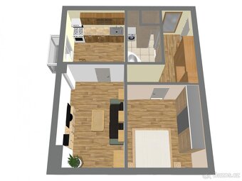Byt 2+1 s balkónem, os.vl., Vršovců, Ostrava Mar. Hory - 14