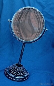 STEAMPUNK RECYCLE ART - PATINOVANÝ KOV - HODINY, ZRCADLA - 14