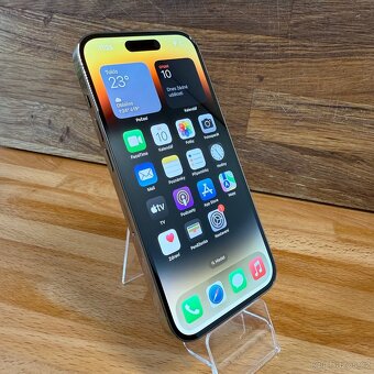 iPhone 14 Pro 256GB, zlatý (12 měsíců záruka) - 14