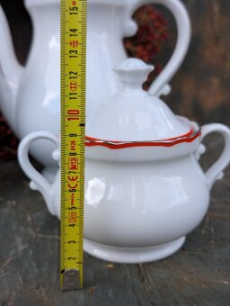 3 ks Porcelánový set,MZ Stará Role,Czechoslovakia. - 14