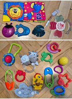 Chrastítko Fisher-Price, měkké kostky, knížka do vody - 14
