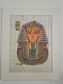 Papyrus Egypt zarámované - 14