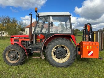 Prodám traktor Zetor 7745 s příkopovým mulčovačem - 14