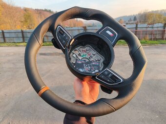 Nový kožený volant Audi PERFORMANCE, exkluzivní tvar - 14