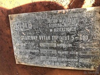 Stavební výtah (vrátek) - 14