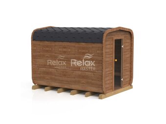 Zahradní finská sauna 3,5M s předsíní - 14