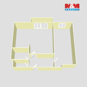 Prodej bytu 2+kk, 56 m², Teplice, ul. Jana Koziny - 14