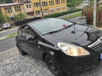 2xOpel Corsa D ,2007,TK 5/27, příplatková výbava, nájezd 104 - 14