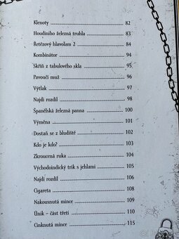 Nová kniha Houdiniho kouzelnické hlavolamy - 14