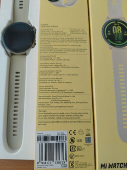 Hodinky Xiaomi Mi Watch, Béžové, malinko nošené, super stav - 14