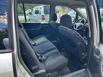 Opel Zafira 1,8i 92kW, r.v. 2002, stk 03/2026 7 Míst - 14