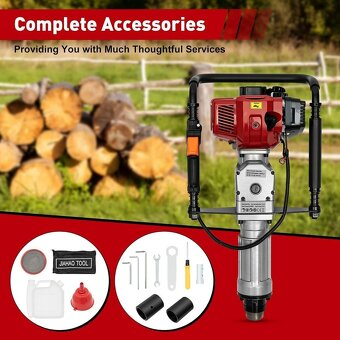 Stojací beranidlo na plot. sloupky - nepoužité zabalené - 14