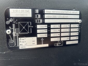 Linde H50D čelní vysokozdvižný vozík - 14