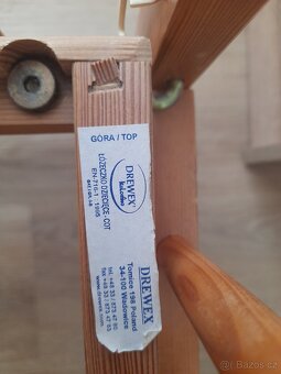 Detská postýlka 120x60 cm + Kolotoč + Hrací deka - 14