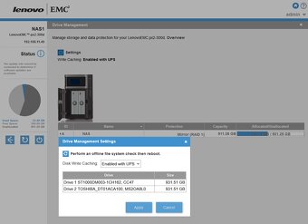 Diskové pole NAS LENOVO EMC PX2-300d 2ks - 14