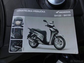 Honda Sh 150,najeto pouze 6 850 km, TOP STAV, STK do 05/2029 - 14