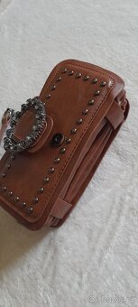 Malá hnědá kabelka crossbody - NOVÁ - 14
