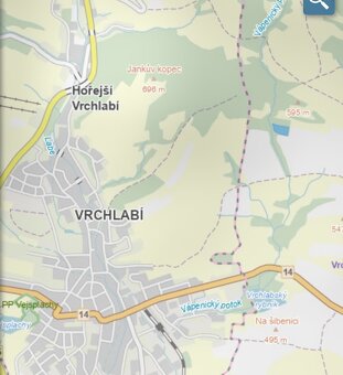 Lesní pozemek a pozemek ostatní plocha Horní Lánov - 14